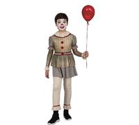 Déguisement De Clown Terrifiant Pour Un Enfant Multicolore