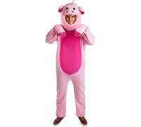 Funidelia Déguisement de cochon pour adultes, Comprend combinaison complète avec tête, Animaux - Tenue pour adultes pour fêtes, Carnaval et Halloween - Taille XL