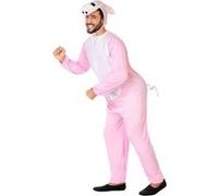 Atosa Déguisement cochon rose Taille M