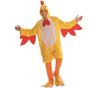 Mom Rooster Man Costume Jaune M-L