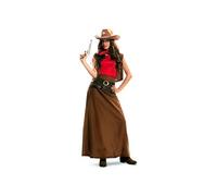 Déguisement De Cowgirl Adulte Xl Multicolore Mom02619/xl Unimasa