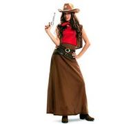 Mom Cow Woman Costume Marron XL