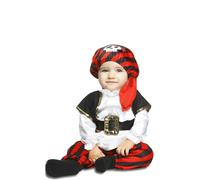 Déguisement De Crâne De Pirate Pour Bébé (Taille 6-12m) Multicolore