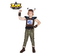 Déguisement De Crogar De Zak Sotrm Avec Casque Avec Perruque Pour Garçon (Taille 10-12a) Multicolore