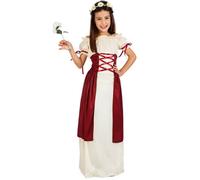 Déguisement de Dame Médiévale Linda pour fille - CAR Y GUS - Taille 10 ans - Multicolore 5 ans