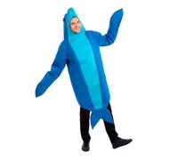 Déguisement de dauphin - EUROCARNAVALES - Modèle dauphin - Taille M/L - Multicolore - Polyester M/L