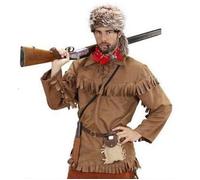 Déguisement de Davy Crocket,Trappeur, The Revenant, Farwest, Western (Taille S) S