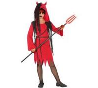 Déguisement de Démon - Fille - 5/6 ans (110 à 116 cm) ATOSA Blanc G