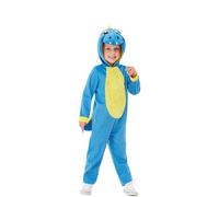 Déguisement De Dinosaure Bleu Pour Enfants Et Bébé (Taille 1-2a) Multicolore