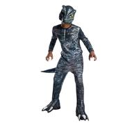 Rubies Costume Velociraptor Classic per bambini, Tuta, copristivali, coda e masc