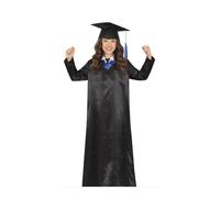 FIESTAS GUIRCA Déguisement gradué bleu et noir pour enfant, taille 7-9 ans