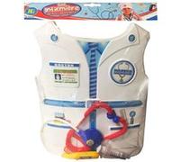 Deguisement De Docteur 4 Pcs Gilet Stethoscope Seringue Thermometre Jouet G