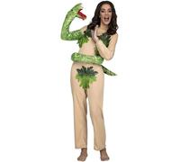 Déguisement De Eva Avec Le Serpent Pour Femme Multicolore
