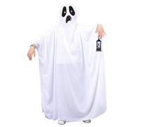 Déguisement de fantôme Effrayant de 159 cm, Doux et Respirant, pour Enfants et Adultes, réutilisable, pour Halloween, soirées à thème déguisements..