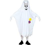 W WIDMANN MILANO Party Fashion - Costume enfant fantôme, poncho, fantôme, déguisements de carnaval, Halloween