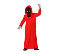 Déguisement De Fantôme Rouge Pour Enfants Plusieurs Tailles (Taille 7-9a) Rouge