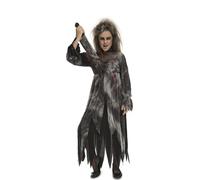 Déguisement De Folle Ensanglantée Pour Fille (Taille 7-9a) Multicolore