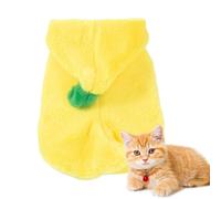 Déguisement de fruits pour chien, tenue banane | Manteau de cosplay d'hiver | Pour les petites et moyennes races d'animaux de compagnie chiens et chats pour la photographie Halloween, Noël, printemps