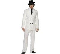 Déguisement de gangster blanc Fever pour homme - S Blanc G