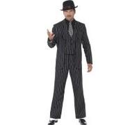 Costume Gangster Retro Annee 30 - Noir - L noir G