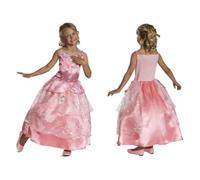 Disguise Wicked Glinda Classic Girl Costume Rose 5-6 Years Enfants