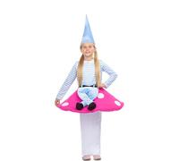 Déguisement De Gnome Sur Champignon Pour Enfant (Taille 8-11a) Multicolore