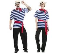 Déguisement de gondolier- Adulte - M/L EURO CARNAVALES G