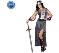 Deguisement de guerriere medievale t-2 violette G