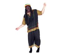 Déguisement de Jamaïcain Rasta pour homme M