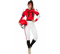 Car&Gus Déguisement de Joueuse de Rugby Football Américain pour Femme