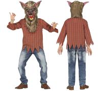 Déguisement de loup-garou pour Halloween (7-9 ans)