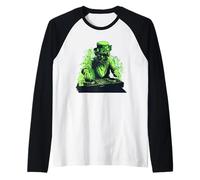 Déguisement de Lucky Beats avec Leprechaun DJ Vibes Manche Raglan