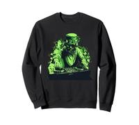 Déguisement de Lucky Beats avec Leprechaun DJ Vibes Sweatshirt