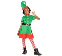 Déguisement de Lutin de Noël pour fille 5-6 ans