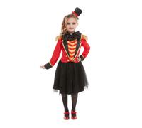 Déguisement De Maître De Cérémonie Pour Fille (Taille 4-6a) Multicolore