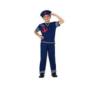 Déguisement De Marin Bleu Ancre Pour Enfants Plusieurs Tailles (Taille 3-4a) Multicolore