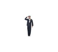 Déguisement De Marin Navy Sd L Blanc