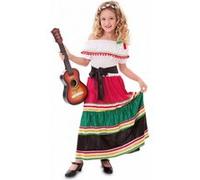 Déguisement De Mexicaine - Enfant Taille : 10/12 ans (138 à 150 cm) Multicolore G