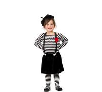 Déguisement De Mime Pour Fille Multicolore