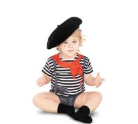 Déguisement De Mimo Pour Bébé (Taille 12-18m) Multicolore