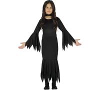 Fiestas Guirca – Déguisement Morticia – Noir – Fille M (7-9 ans)