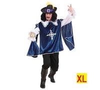 Déguisement de Mousquetaire bleu adulte (taille L) XL