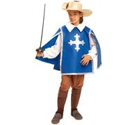 Déguisement de Mousquetaire Bleu pour garçon - MY OTHER ME FUN COMPANY, SL - 7 ans - Carnaval 5 ans
