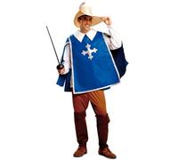 Déguisement de Mousquetaire Bleu pour homme - MY OTHER ME FUN COMPANY, SL. - M/L - Adulte M/L