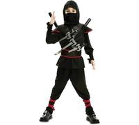 Viving Costumes Killer Ninja Junior Custom Noir 3-4 Years
