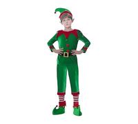 Déguisement de Noël pour enfant, costume d'aide du père Noël pour , costume pour fêtes à thème, théâtre, événements festifs