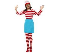 Déguisement De ou Est Charlie?™ Femme - Blanc / rouge - L Multicolore G