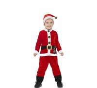 Déguisement De Père Noël Pour Garçon (Taille 4-6a) Multicolore