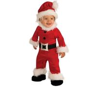 Déguisement de Père Noël Rouge pour bébé - RUBIE'S - Mixte - Couleur Rouge - Age à partir de 6 ans 6 ans