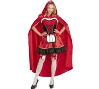 Déguisement de Petit Chaperon Rouge Corset femme - WIDMANN - Licence Le Petit Chaperon Rouge - Rouge - Taille S S